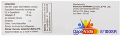 Dapa Vilda 5/100sr Tablet 10
