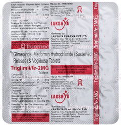 Triglimilife 2mg Tablet 15 Triglimilife 2mg Tablet 15