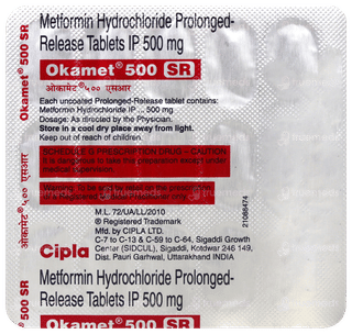 Okamet 500 Sr Tablet 15