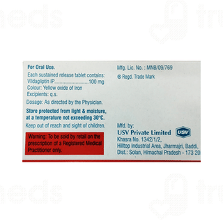 Jalra Od 100mg Tablet 15
