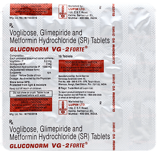 Gluconorm Vg 2 Forte Tablet 15