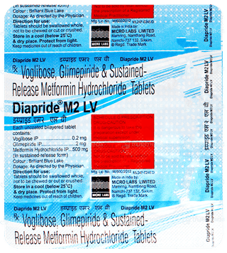 Diapride M2 Lv Tablet 15