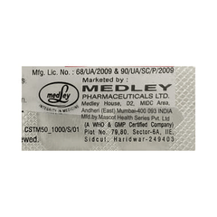 Corsita M 50/1000 Tablet 10