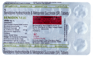 Benidin M 25 Tablet 15