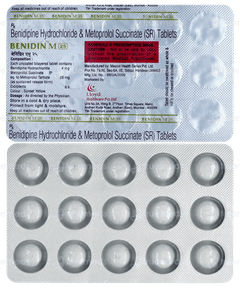 Benidin M 25 Tablet 15