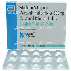 Siaglide M 50/500 Tablet Sr 15