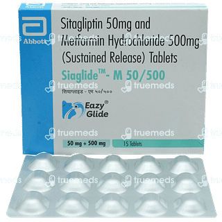 Siaglide M 50/500 Tablet Sr 15