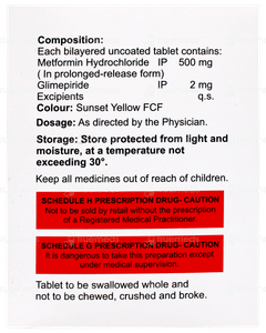 Glimfal 2m Tablet 10