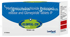 Glimfal 2m Tablet 10