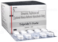 Tripride 1 Forte Tablet 10 Tripride 1 Forte Tablet 10