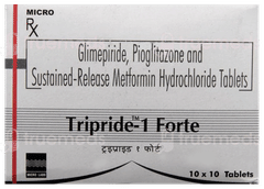 Tripride 1 Forte Tablet 10 Tripride 1 Forte Tablet 10