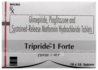 Tripride 1 Forte Tablet 10