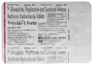 Tripride 1 Forte Tablet 10