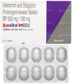 Emsita M Sr 100/500 Tablet 10