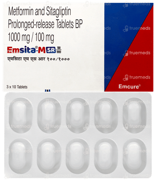 Emsita M Sr 100/1000 Tablet 10
