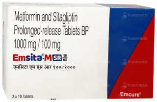 Emsita M Sr 100/1000 Tablet 10