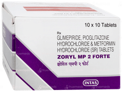 Zoryl Mp 2 Forte Tablet 10 Zoryl Mp 2 Forte Tablet 10