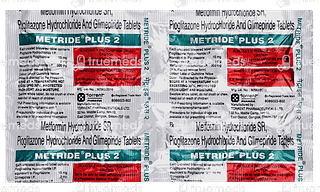 Metride Plus 2/500/15 MG Tablet Sr 10