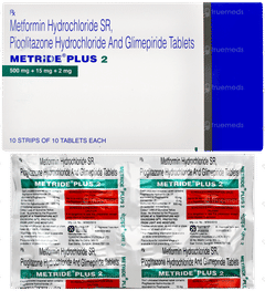 Metride Plus 2 Tablet Sr 10