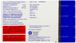 Metride Plus 2 Tablet Sr 10