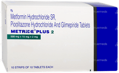 Metride Plus 2 Tablet Sr 10