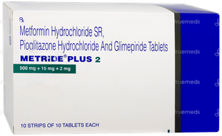 Metride Plus 2 Tablet Sr 10