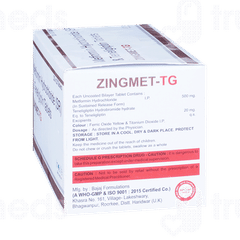 Zingmet Tg Tablet 10 Zingmet Tg Tablet 10