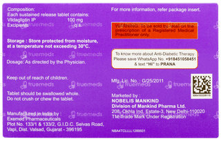 Zukanorm 100 Sr Tablet 15