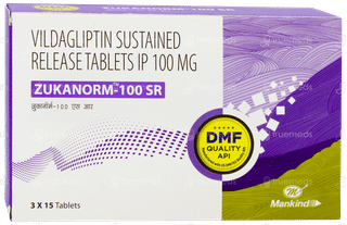 Zukanorm 100 Sr Tablet 15