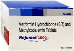 Rejumet 1000 Tablet 10