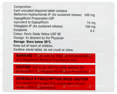 Zomelis Dm 500 Tablet 10 Zomelis Dm 500 Tablet 10