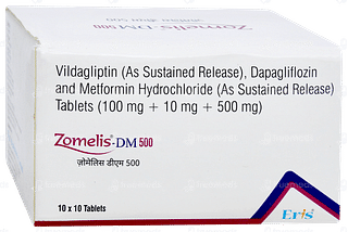 Zomelis Dm 500 Tablet 10