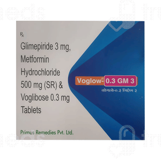 Voglow 0.3 Gm 3 Tablet 15