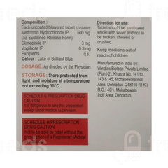 Voglow 0.3 Gm 3 Tablet 15