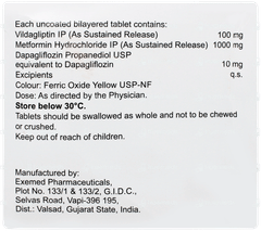 Zavamet Dp 100/1000/10 Tablet 10