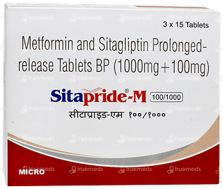 Sitapride M 100/1000 Tablet 15