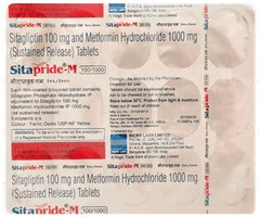 Sitapride M 100/1000 Tablet Sr 15