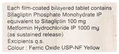 Sitapride M 100/1000 Tablet Sr 15