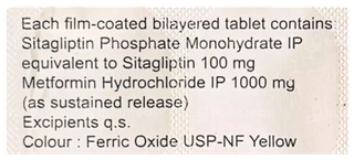 Sitapride M 100/1000 Tablet Sr 15