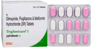 Triglimicure 1 Tablet 15
