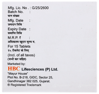 Triglimicure 1 Tablet 15
