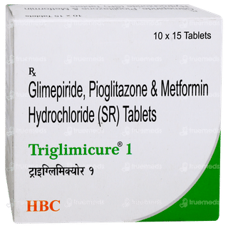 Triglimicure 1 Tablet 15