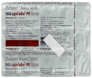 Sitapride M 50/1000 MG Tablet Sr 15