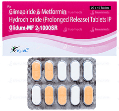 Glidum Mf 2 1000sr Tablet 10