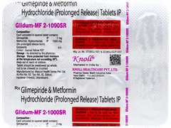 Glidum Mf 2 1000sr Tablet 10 Glidum Mf 2 1000sr Tablet 10