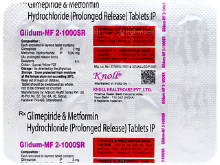 Glidum Mf 2 1000sr Tablet 10