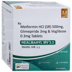 Healmaryl Mv 3.3 Tablet 10