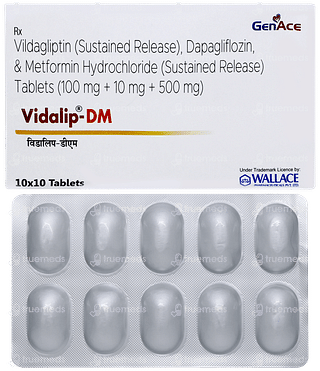 Vidalip Dm Tablet 10