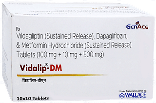 Vidalip Dm Tablet 10