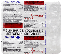 Azmet Vg 2 Tablet 15 Azmet Vg 2 Tablet 15
